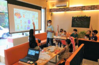カフェインフィニティにてCHANG子ども地球大学開催